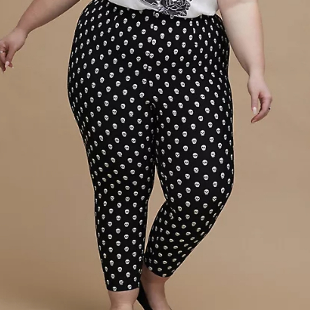 Torrid Retro Chic Skull Pants